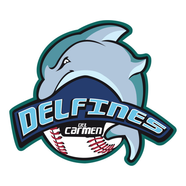 Delfines del Carmen Logo PNG Vector