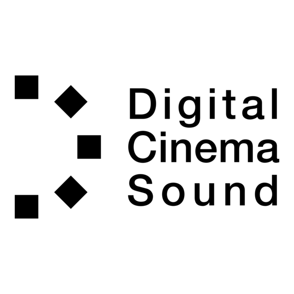 Digital Cinema Sound Logo PNG Vector