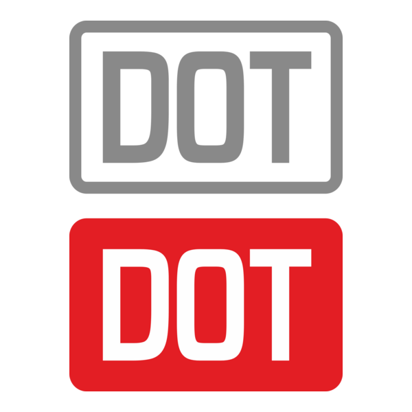 DOT Helmet Regulation Logo PNG Vector