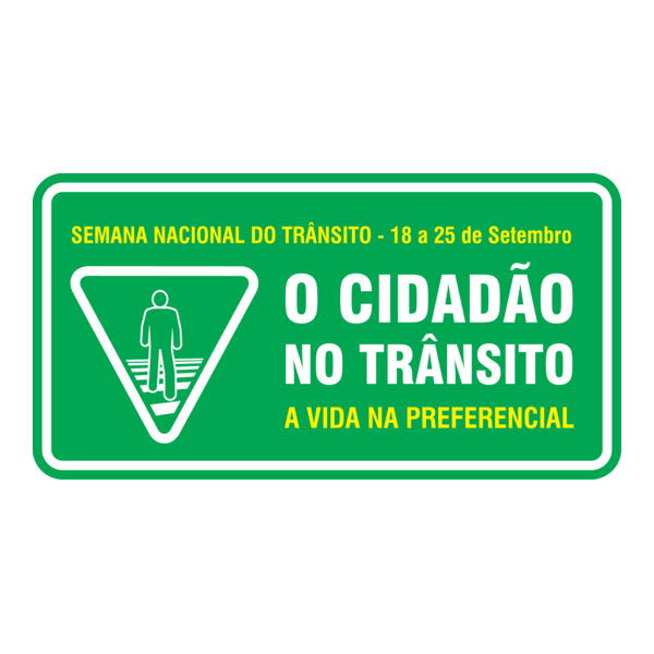 educação trânsito Logo PNG Vector