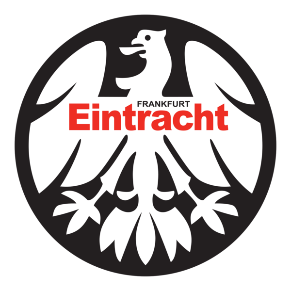 Eintracht Frankfurt 1980's Logo PNG Vector