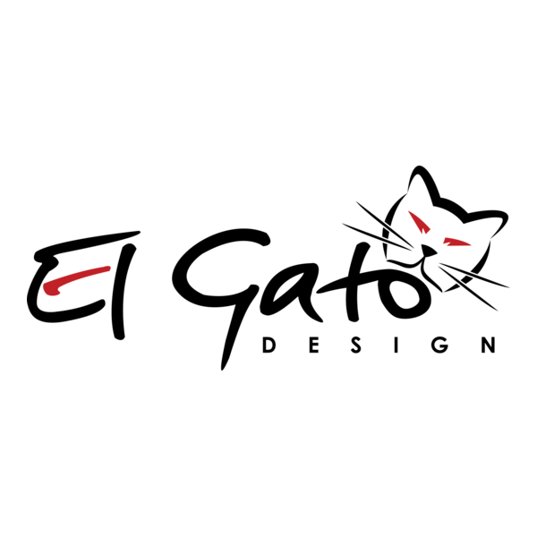 El Gato Design Logo PNG Vector