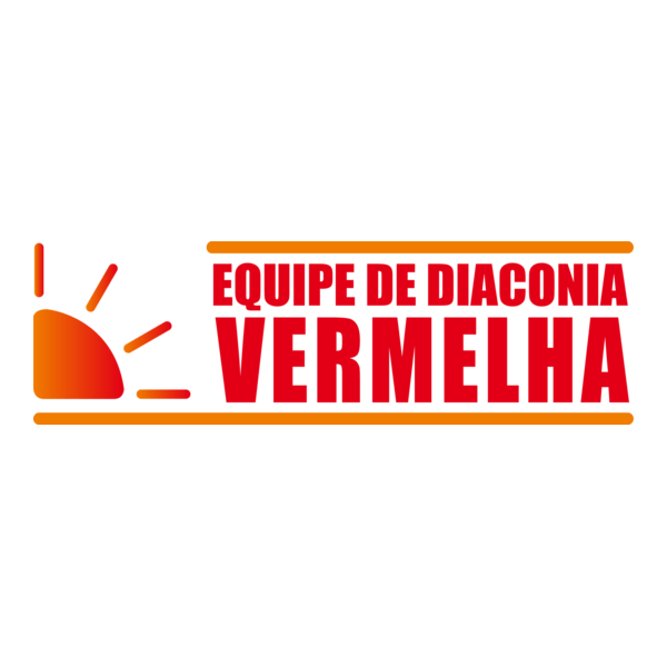 Equipe da Diaconia Vermelha Logo PNG Vector