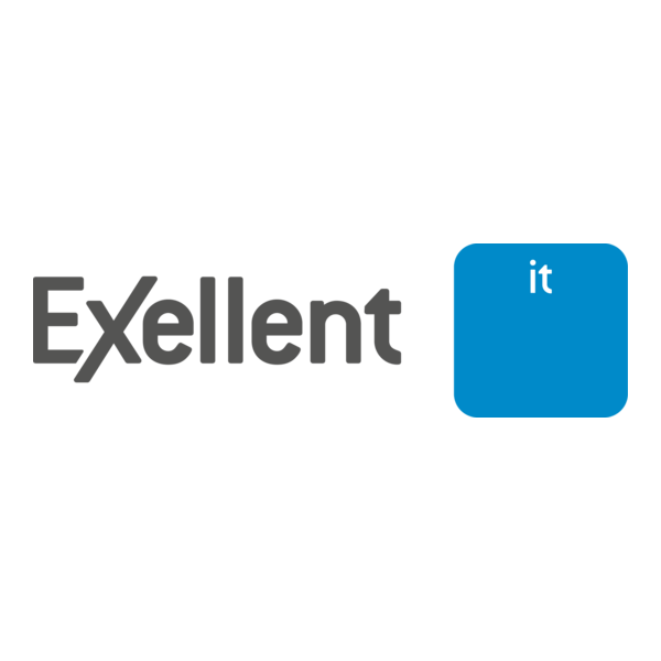 Exellent IT Logo PNG Vector