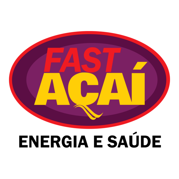 Fast Açaí Logo PNG Vector