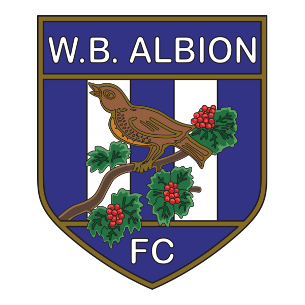 FC West Bromwich Albion 60's - 70's Logo PNG Vector