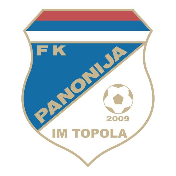 FK PANONIJA IM TOPOLA Panonija Logo PNG Vector