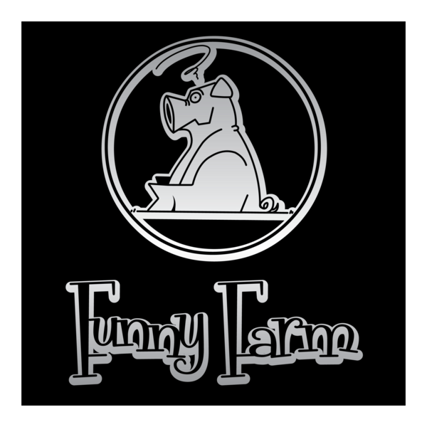 Funny Farm Logo PNG Vector