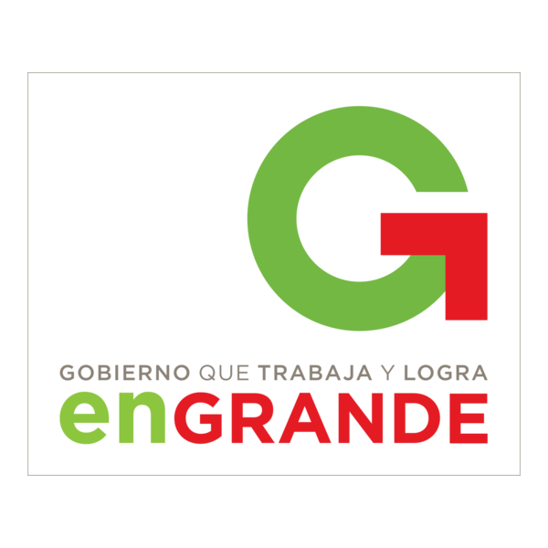 Gobierno que Trabaja y Logra en Grande Logo PNG Vector