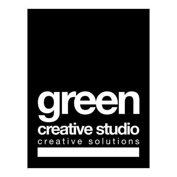 Green Creative Studio Logo PNG Vector