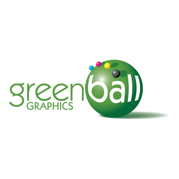 Greenball Graphics Logo PNG Vector