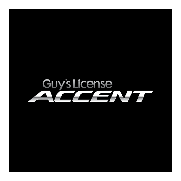 Guys License Accent Logo PNG Vector