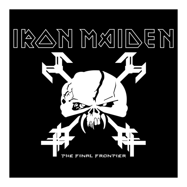Iron Maiden The Final Frontier Logo PNG Vector