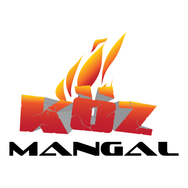 Köz Mangal Barbeque Restaurant Logo PNG Vector