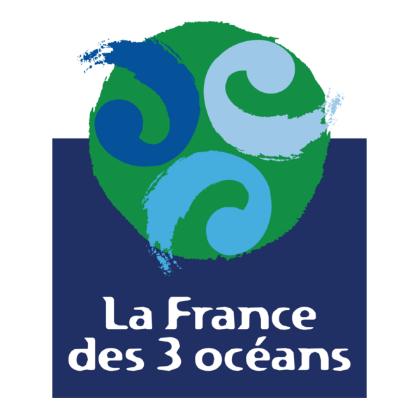 La France de 3 oceans Logo PNG Vector