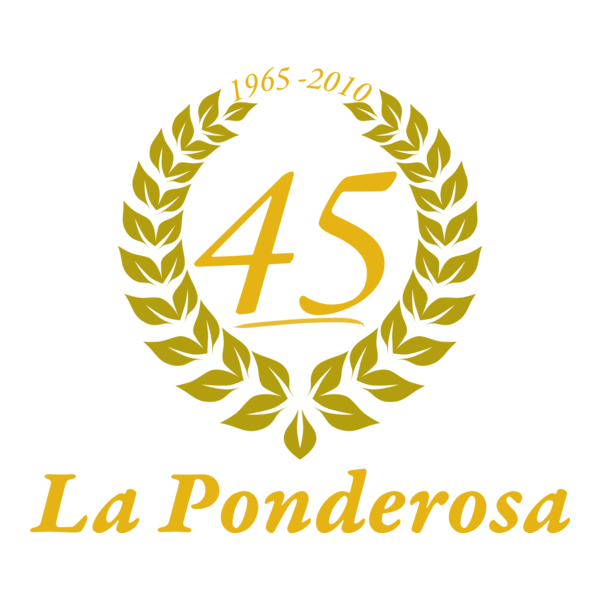 La Ponderosa 45 Aniversario Logo PNG Vector