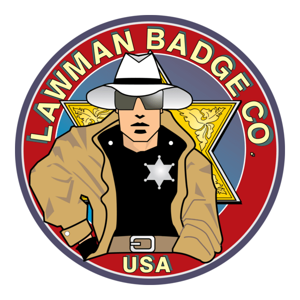 Lawman Badge Co Logo PNG Vector