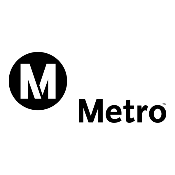 Los Angeles Metro Logo PNG Vector