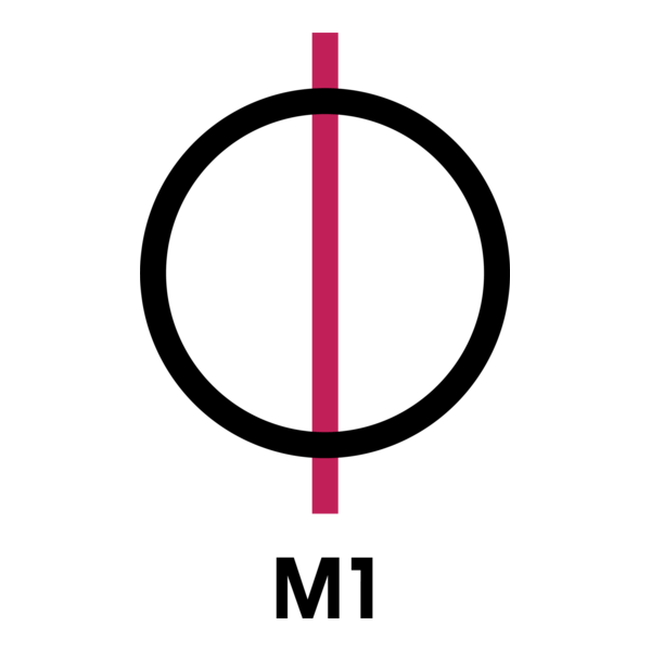 M1 TV Logo PNG Vector