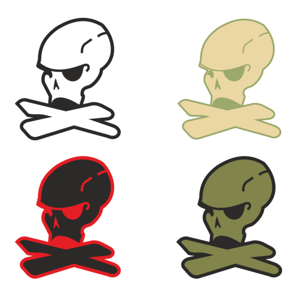 Magpul skull Logo PNG Vector
