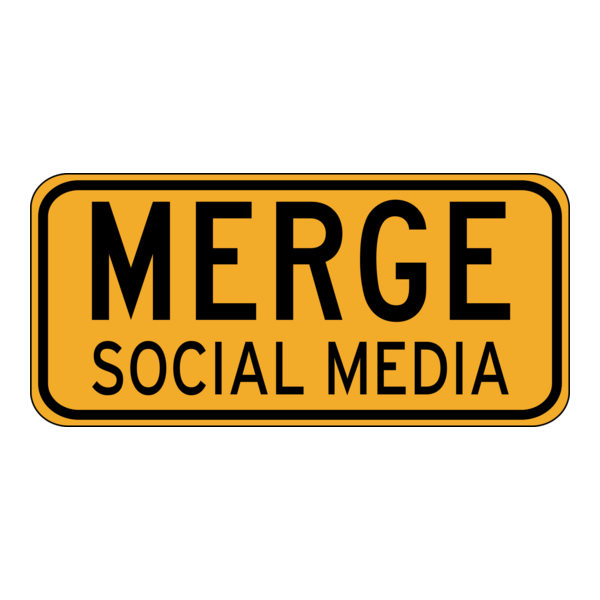 Merge Social Media Logo PNG Vector