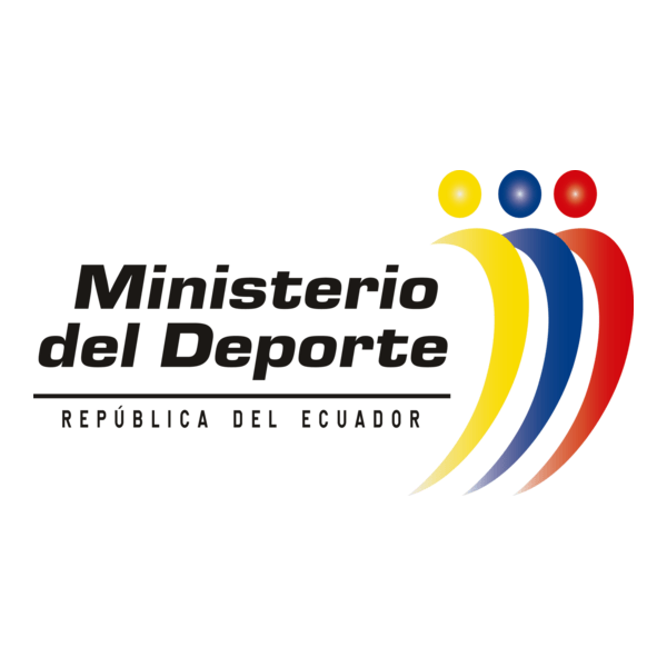 Ministerio del Deporte Rapública del Ecuador Logo PNG Vector
