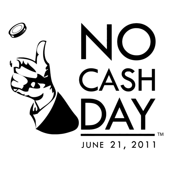 No Cash Day Logo PNG Vector