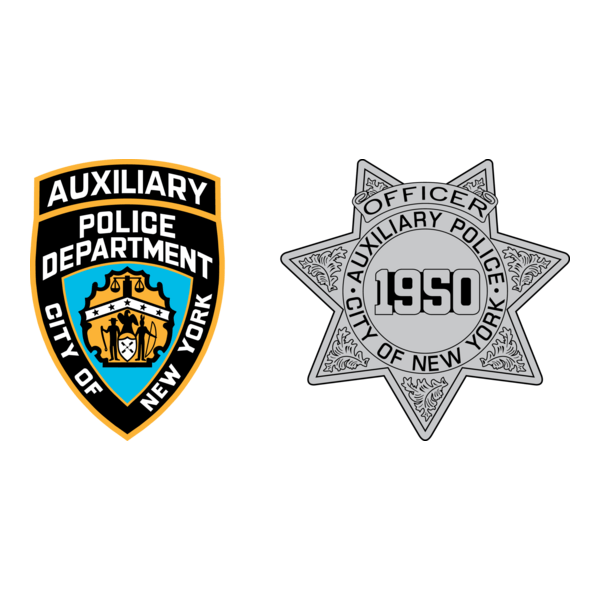 NYPD Auxiliary Logo PNG Vector
