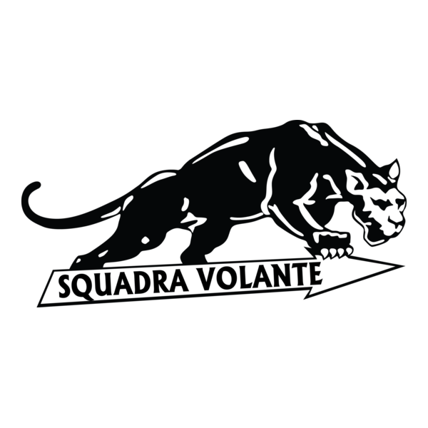 Pantera Squadra Volante Logo PNG Vector