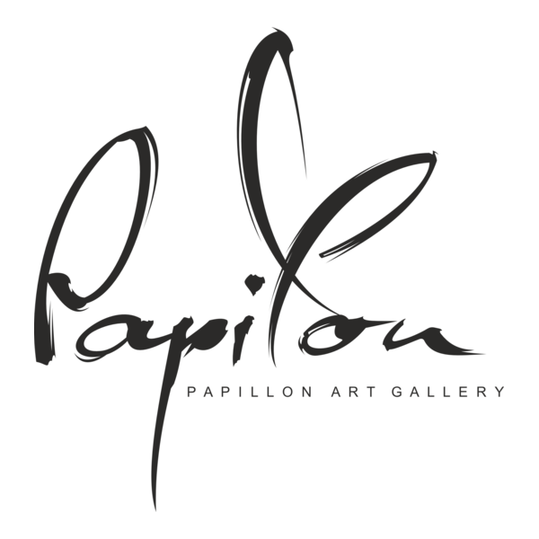 Papillon Art Gallery Logo PNG Vector
