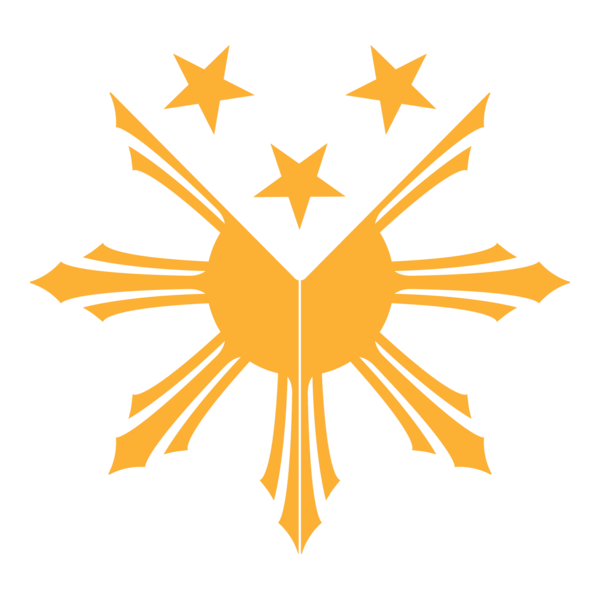 Philippine Sun Stars Logo PNG Vector