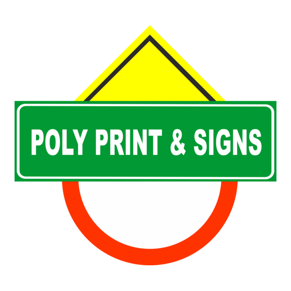 Poly Print And Signs Logo PNG Vector