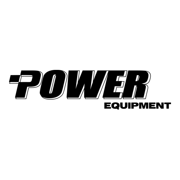 Power Equipment Logo PNG Vector