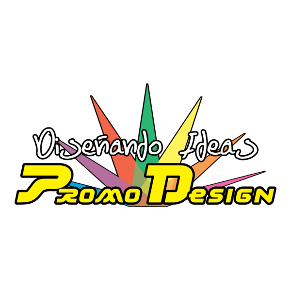 Promo Design Logo PNG Vector