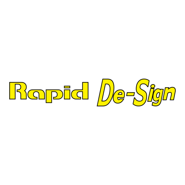 Rapid De-Sign Logo PNG Vector