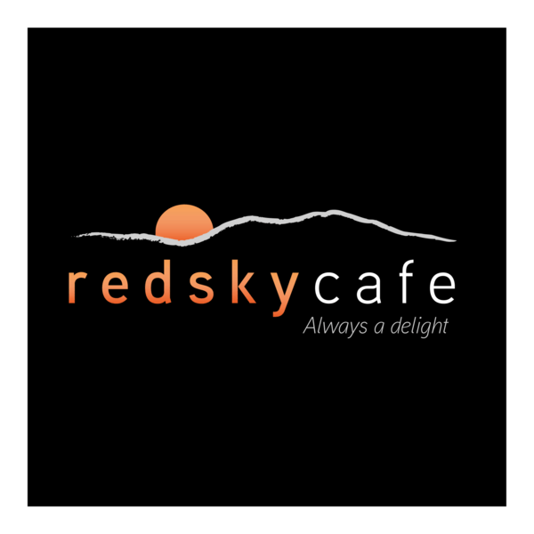 Red Sky Cafe Logo PNG Vector