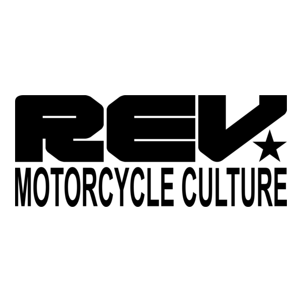 REV Motorcycle Culure Logo PNG Vector