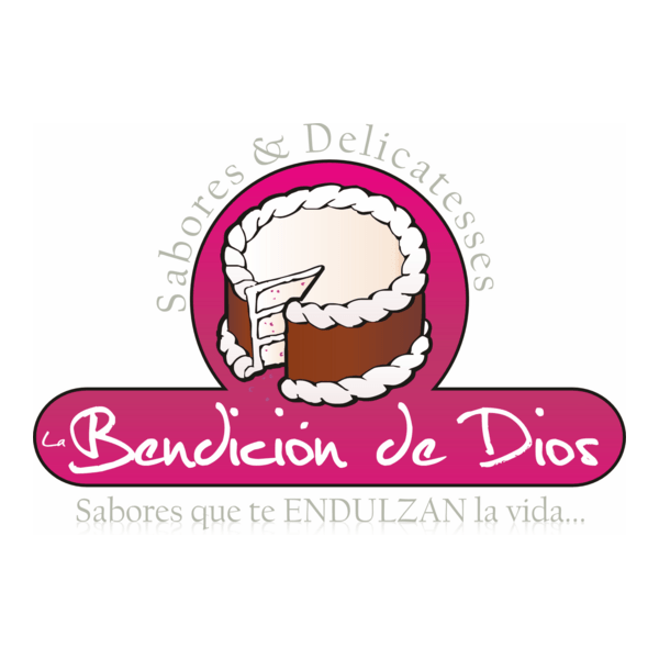 SABORES Y DELICATESSES LA BENCION DE DIOS Logo PNG Vector