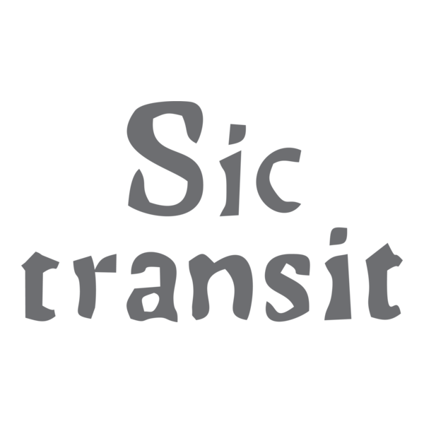 Sic transit Logo PNG Vector