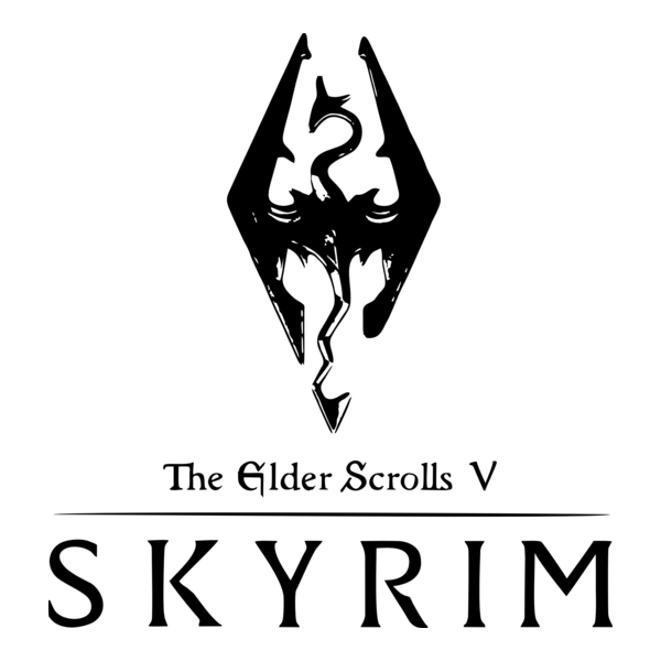 Skyrim Logo PNG Vector