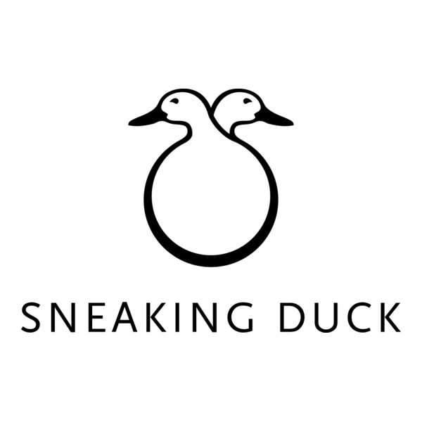 Sneaking Duck Logo PNG Vector