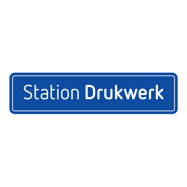 Station Drukwerk Logo PNG Vector