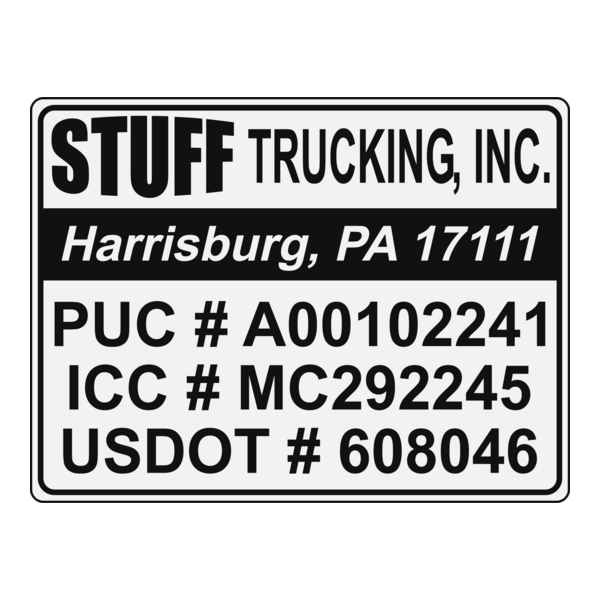 Stuff Trucking, Inc. Logo PNG Vector