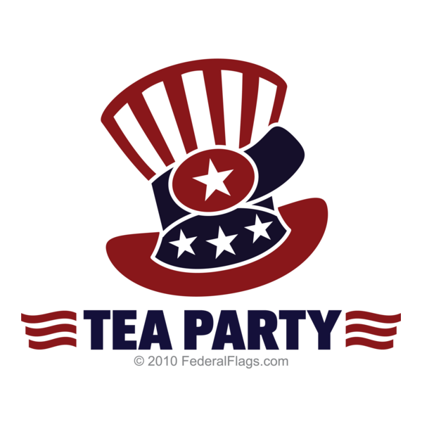 Tea Party Logo PNG Vector