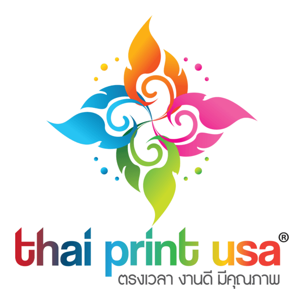Thai Print USA Logo PNG Vector
