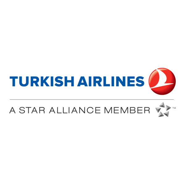 Turkish Airlines Logo PNG Vector
