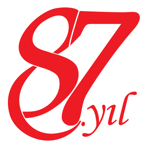 Turkiye cumhuriyetinin 87. yili Logo PNG Vector