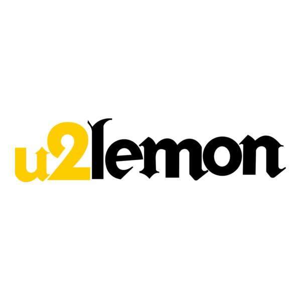 U2 Lemon Logo PNG Vector