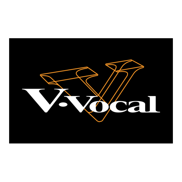 V-Vocal Logo PNG Vector
