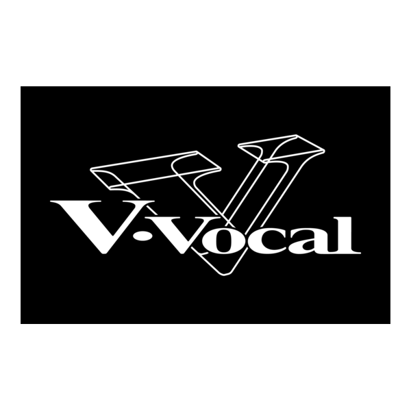 V-Vocal Logo PNG Vector